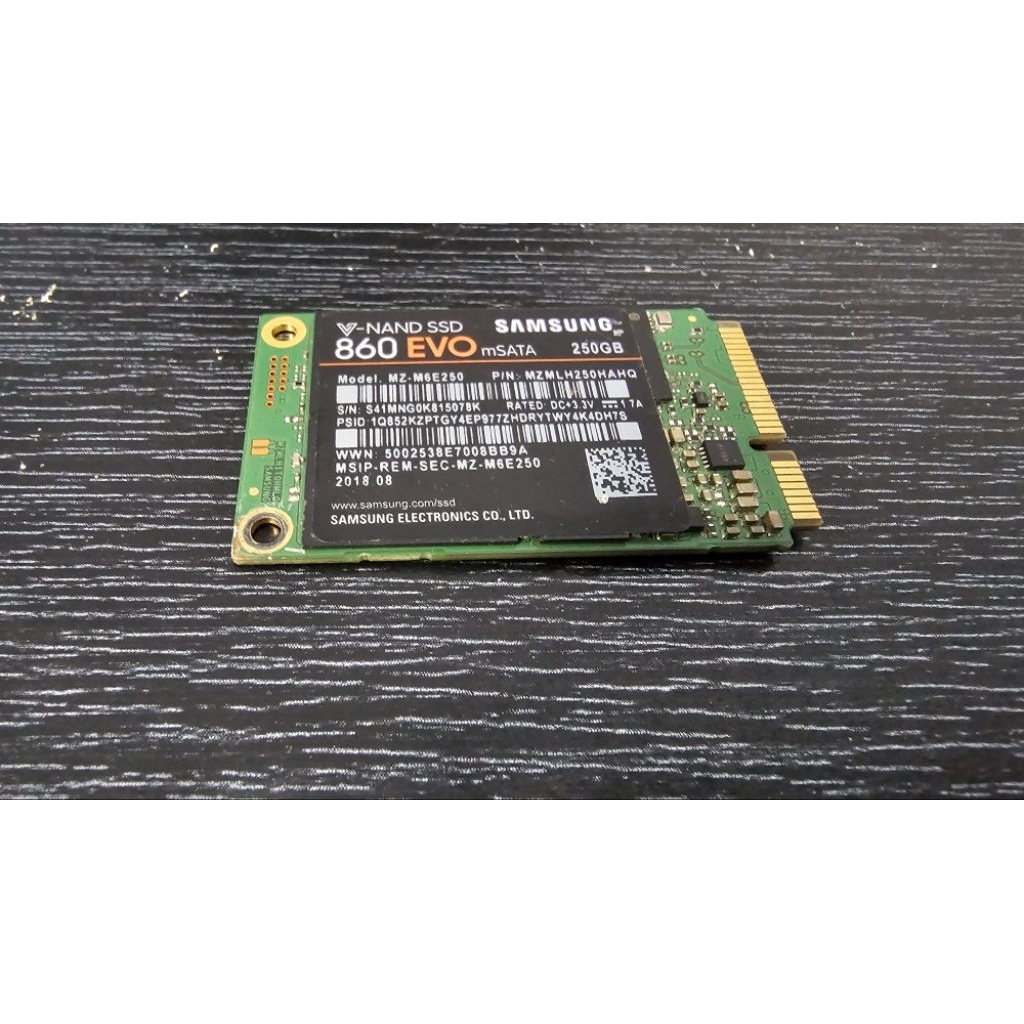 SSD mSATA 250GB Samsung Copotan Thinkpad X230