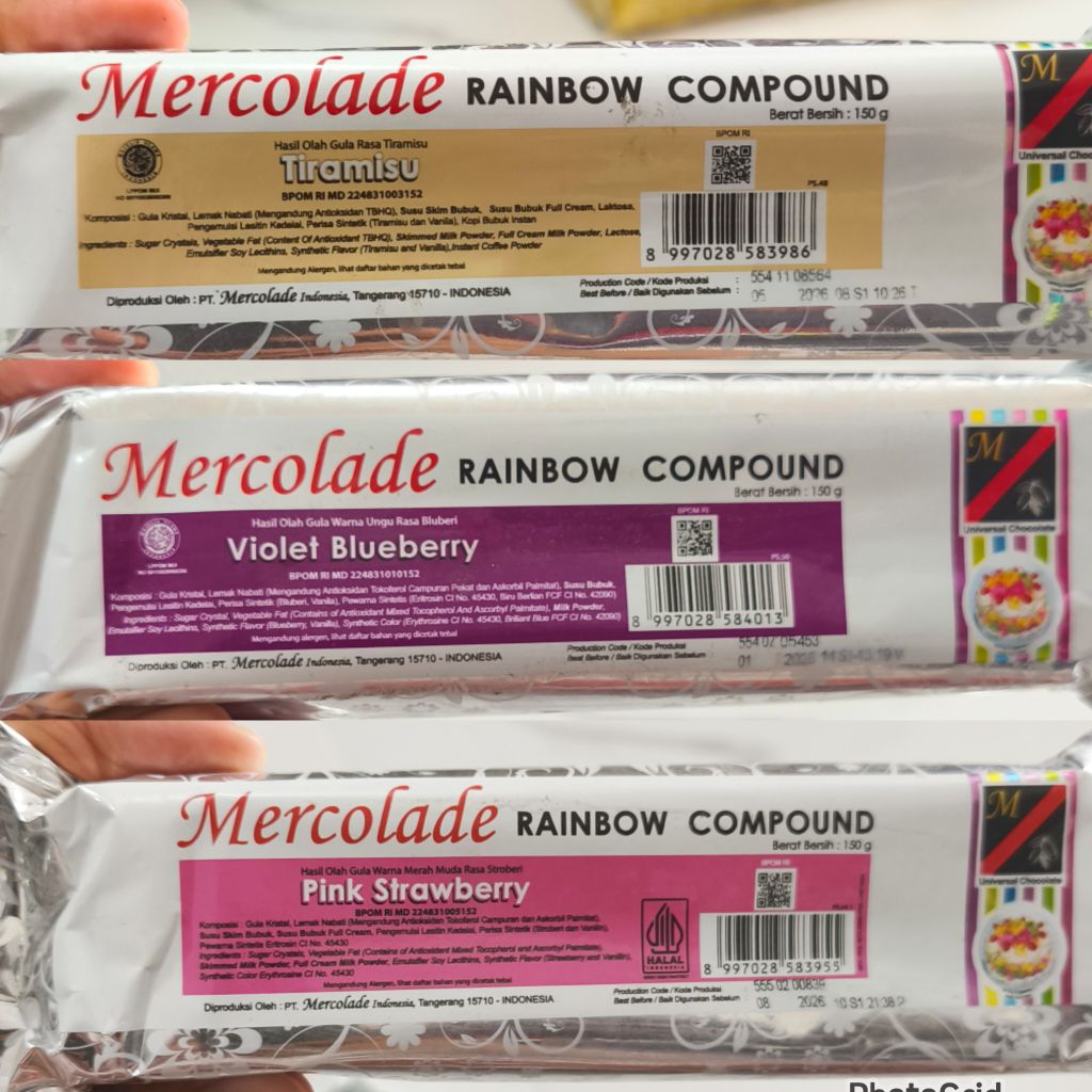 

Mercolade Rainbow coklat batang