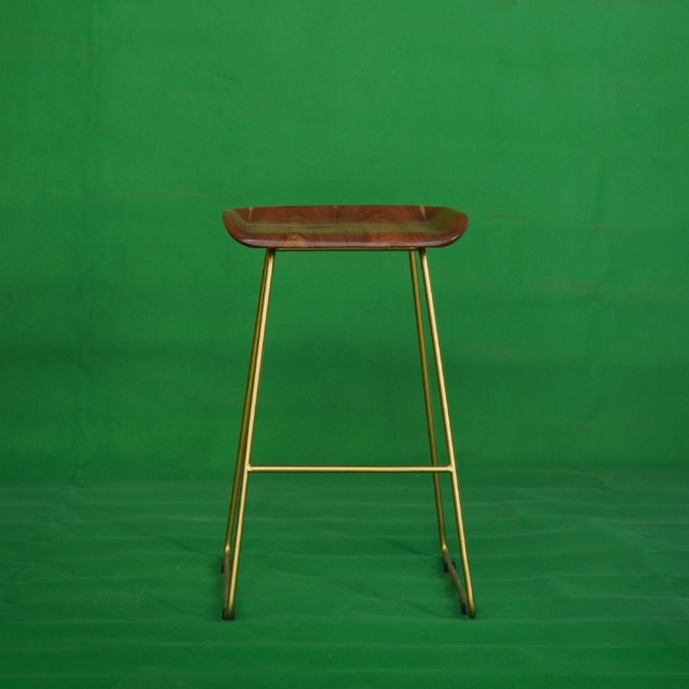 MIYU Kursi Bar Kayu Solid Besi Japandi Cat Pastel Fancy Kursi Makan Dapur Japandi Dining Set Kitchen