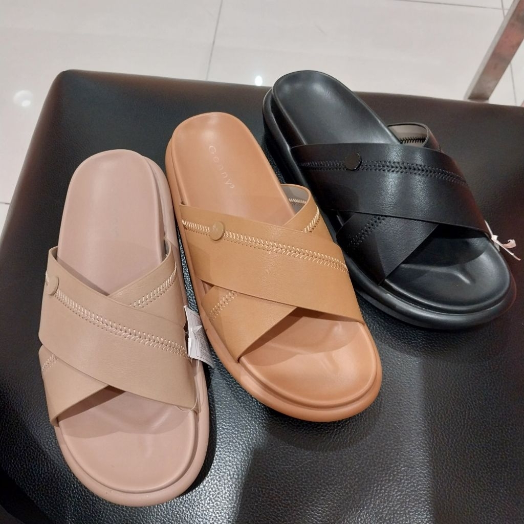 GENNY❗️sandal wanita flat ringan ori by matahari