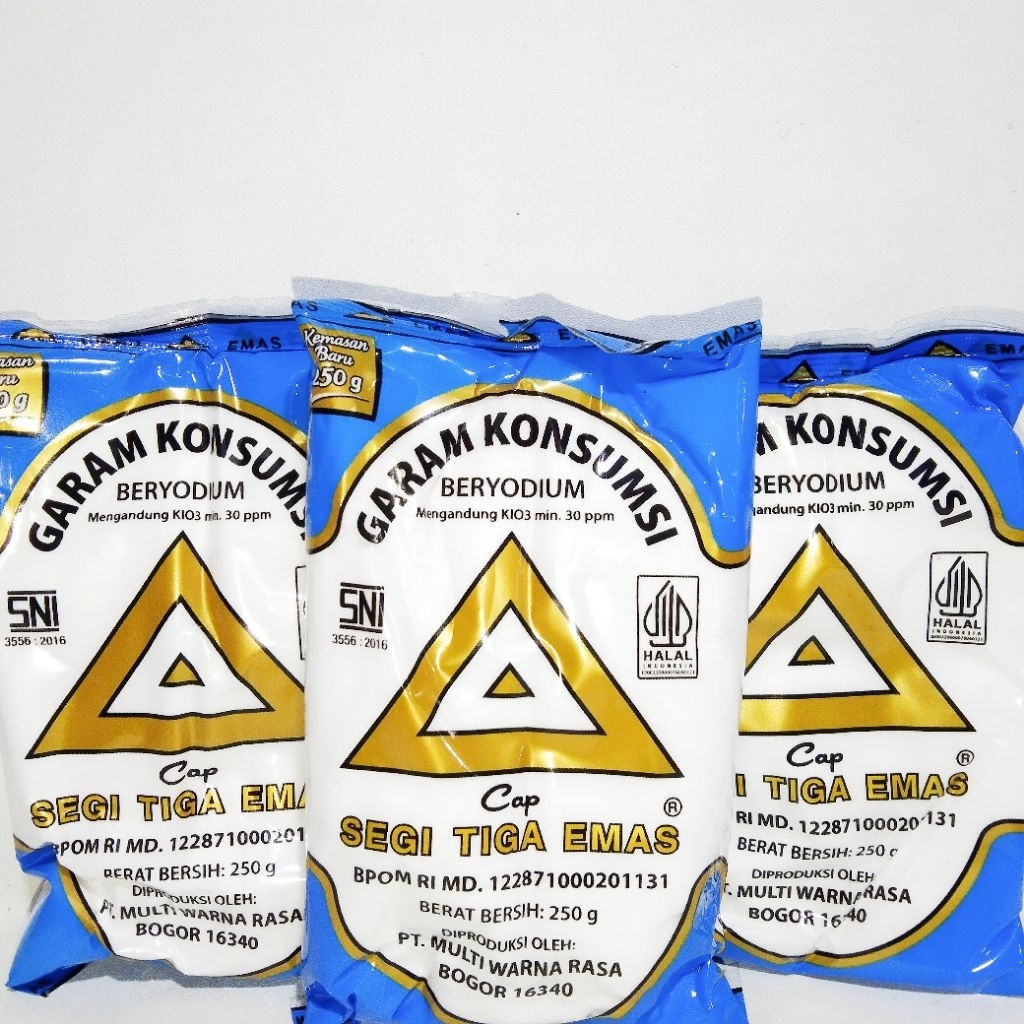 

Garam Halus Segitiga Emas 250gr