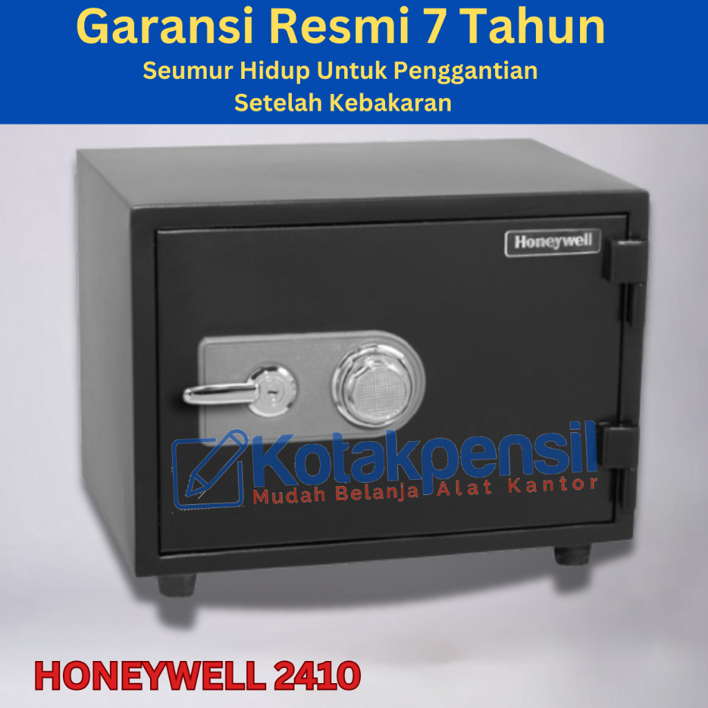 Brankas HONEYWELL 2410 Kunci Putar | Brankas Dokumen | Brankas Uang dan Emas Tahan Api |Berangkas