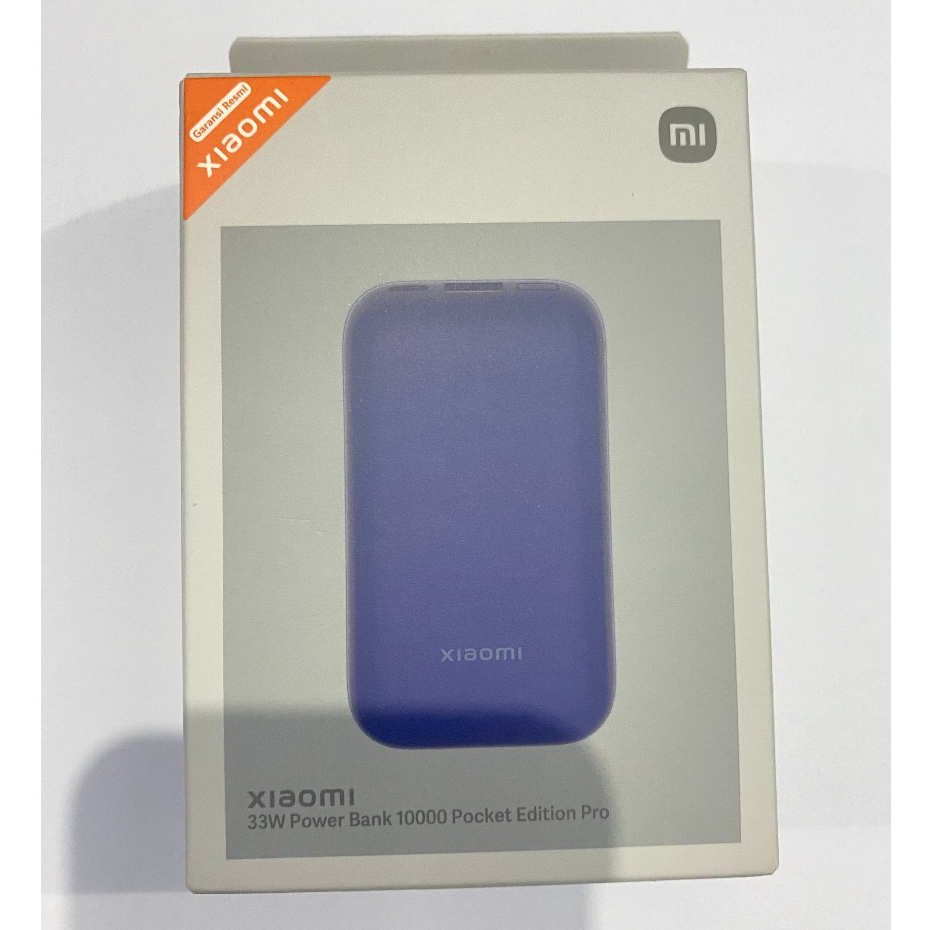 (Sjc)XIAOMI 33W POWER BANK 10000 POCKET EDITION PRO