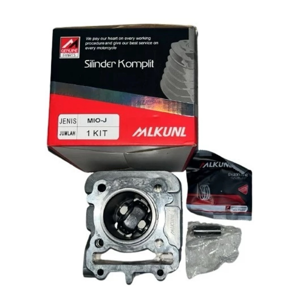 BLOK ASSY LENGKAP SEHER BORING PISTON SET MIO J SOUL GT 115 FINO 115 XRIDE 115 MIKUNI