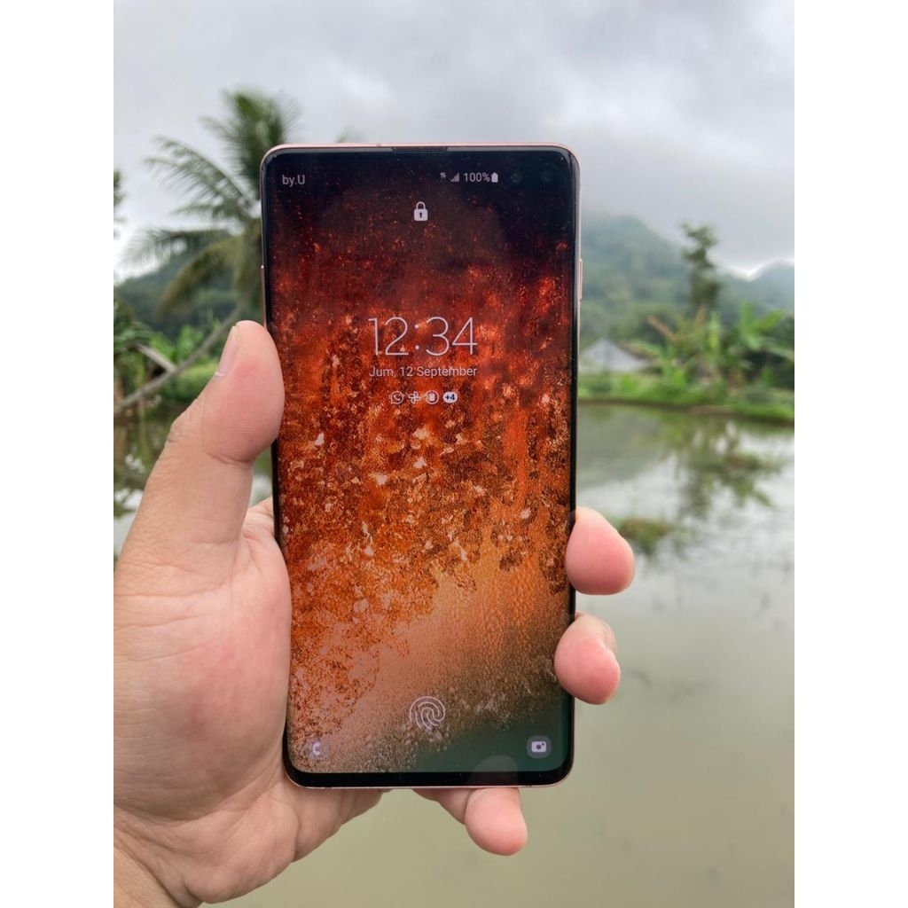hp second samsung s10 plus ram 8/128gb versi snapdragon