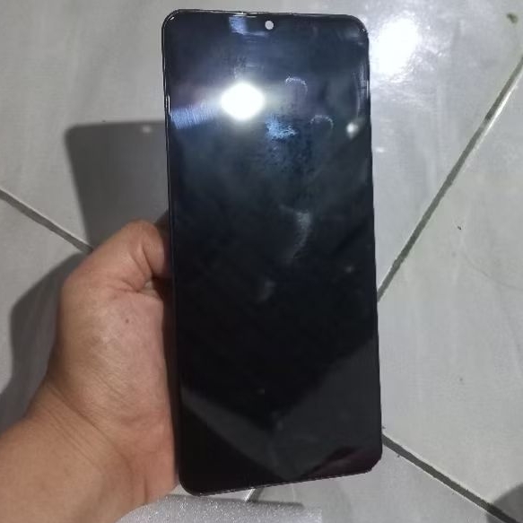 lcd realme note 50 ori copotan hp garansi normal mulus