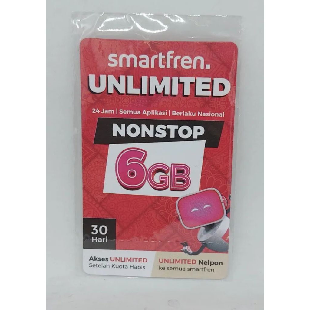 Voucher Smartfren 6gb Nonstop