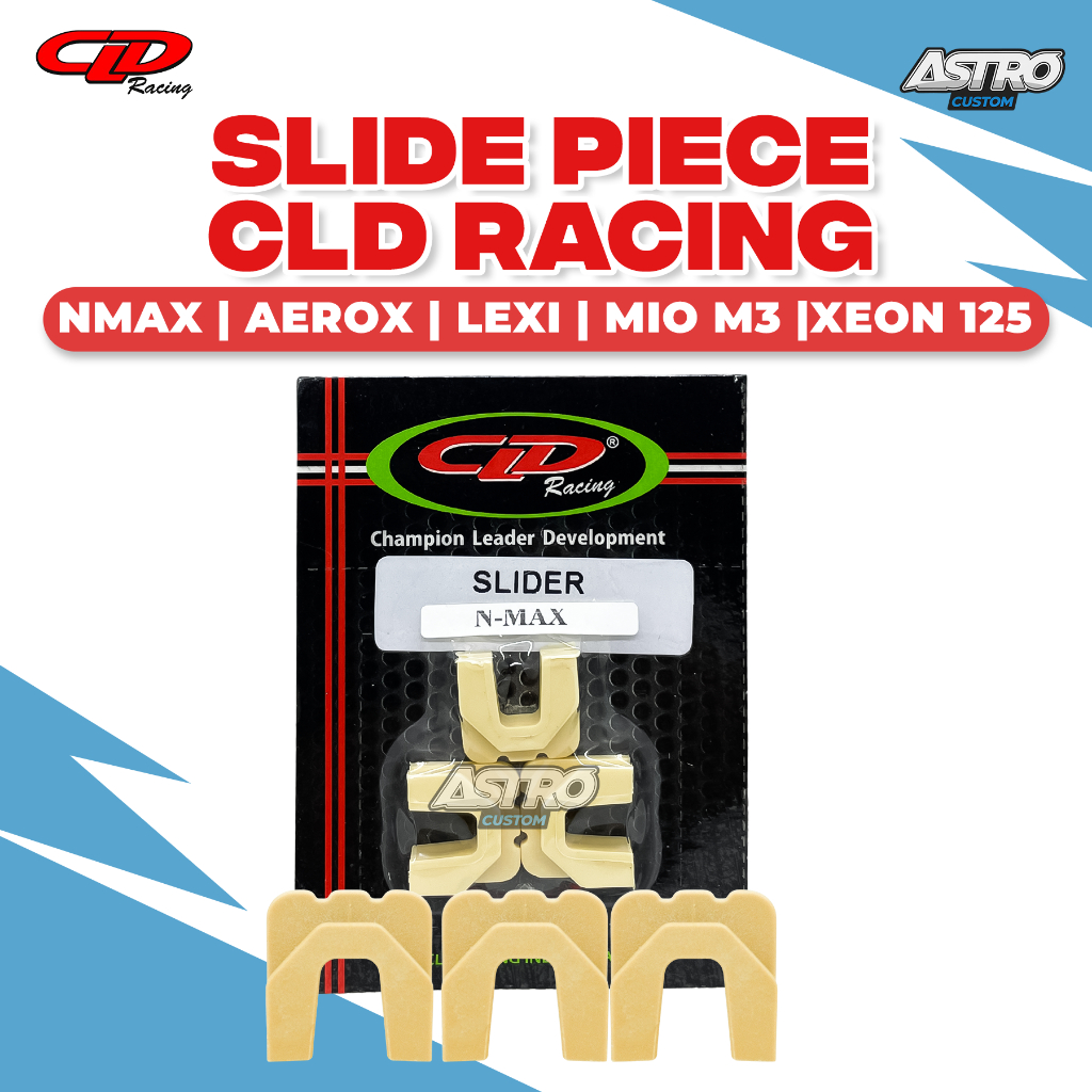 Piece slide CLD Mio J Mio GT Soul GT Aerox Nmax Lexi Xeon Vario 125 PCX 150 Rumah Roller Pulley CVT