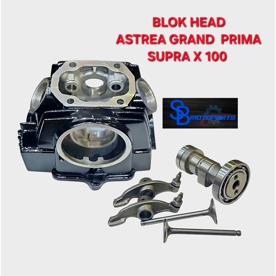 BLOK HEAD CYLINDER HEAD ASSY ASTREA GRAND PRIMA SUPRA X 100 BEST QUALITY