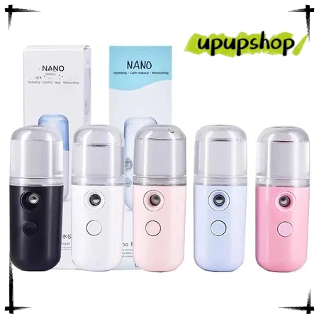 Nano Spray Portable Mini Mist Sprayer Hydrating USB Rechargeable Pelembab Perawatan Wajah
