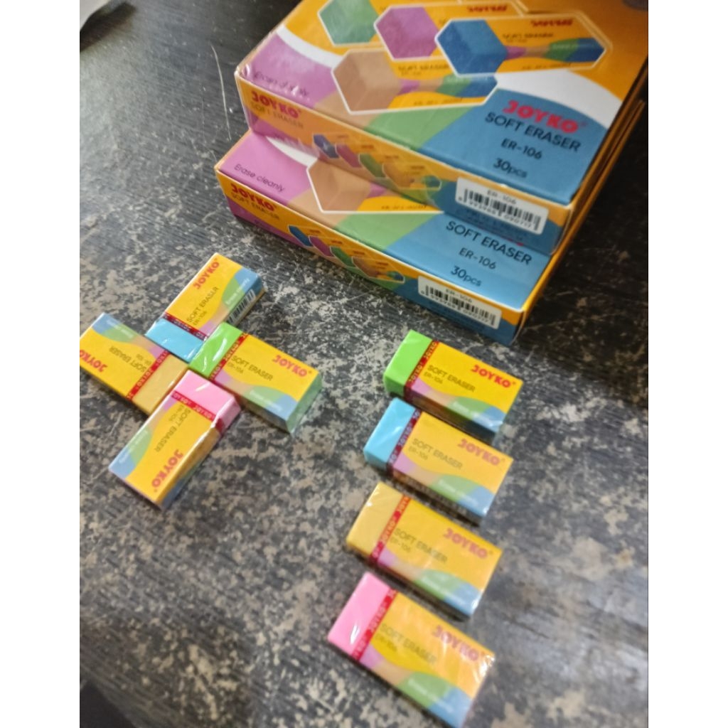 

penghapus pensil B20 6cm stip