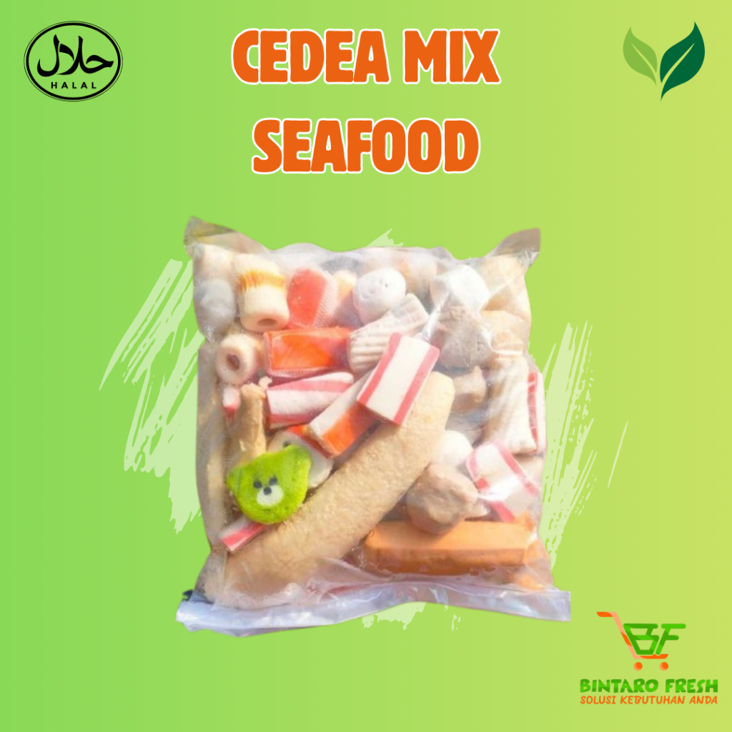 Cedea mix seafood steamboot frozen 800gr/ mix seafood/ mix steamboot 800gr