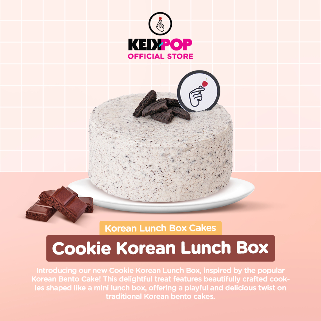 

Cookie Korean Lunch Box (New Recipe) | Bento Cake Cookies ala Korea