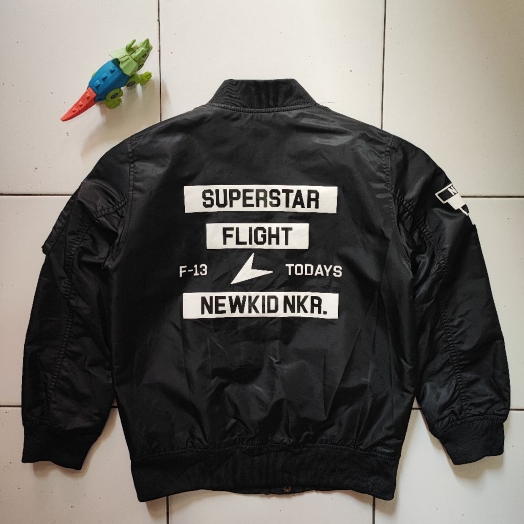 Jaket Bomber Anak JELISPOON Original 100% Second Military Pilot Style Outdoor Parasut Branded Prelov