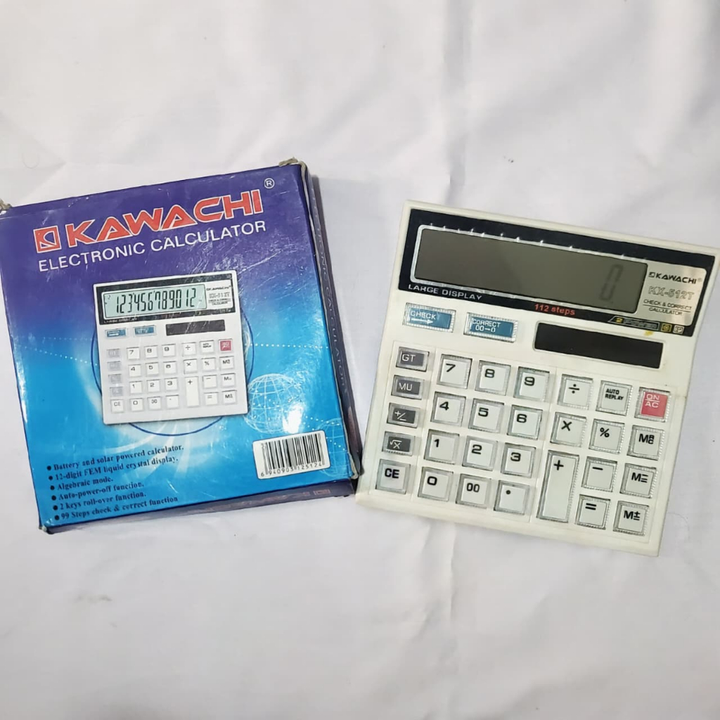 

Kalkulator Kawachi KC-512T 12 Digit Dual Power