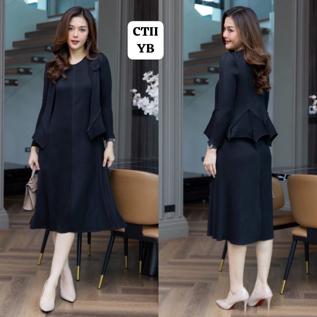 Dress Cutie Minute Premium Import Bangkok Dress Rompi Premium Import Bangkok