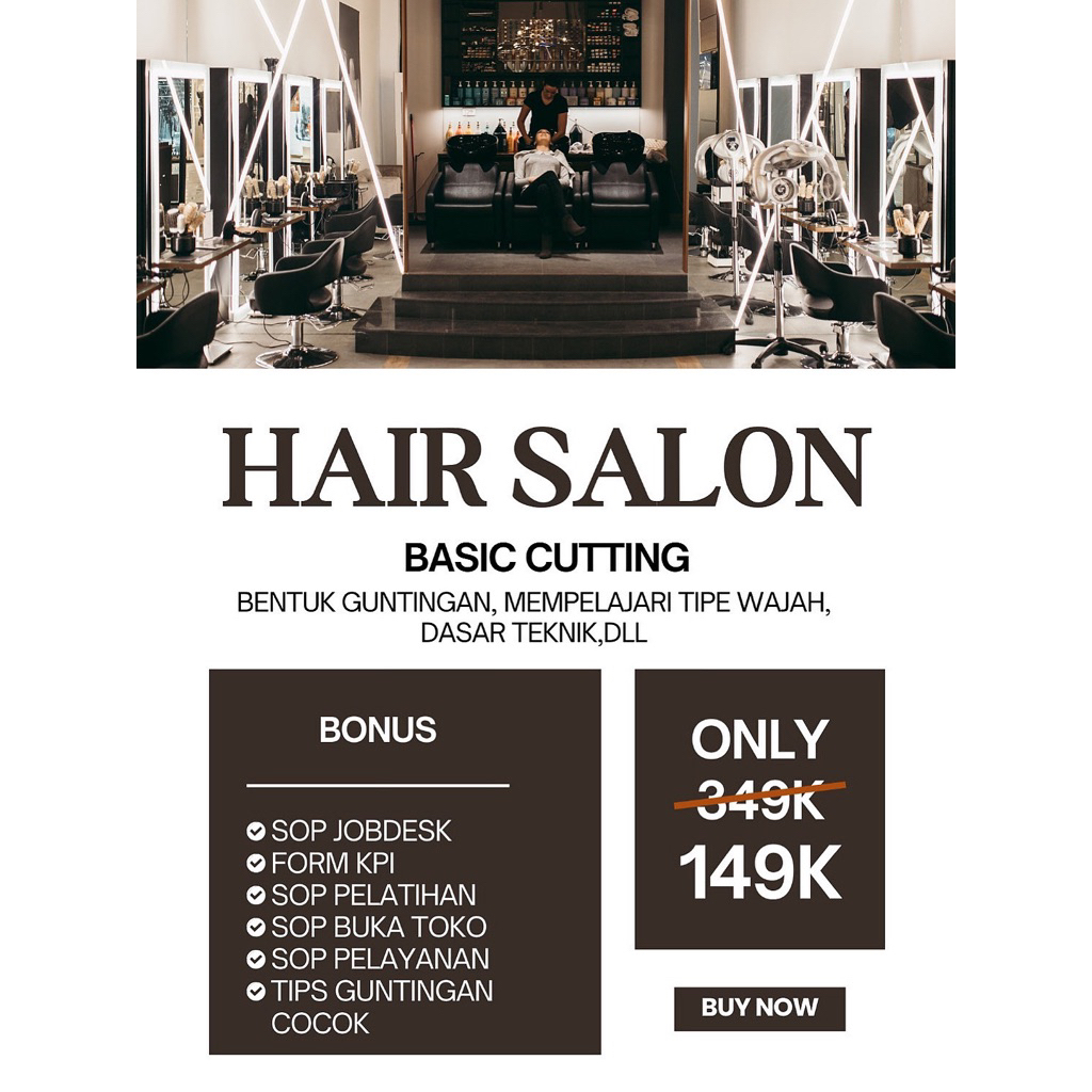 

BASIC CUTTING CLASS (BONUS+)