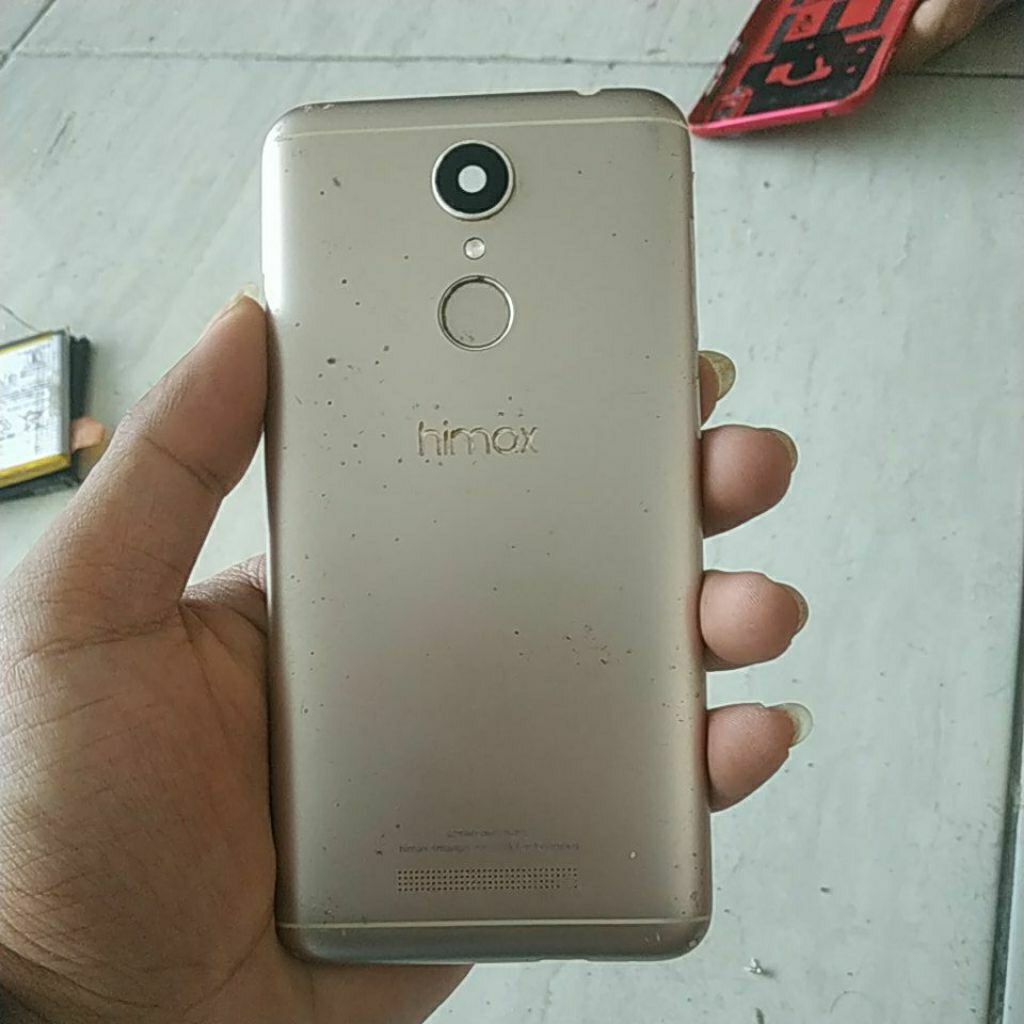 backdoor bekas Himax h3 plus tombol lengkap ada fingerprint