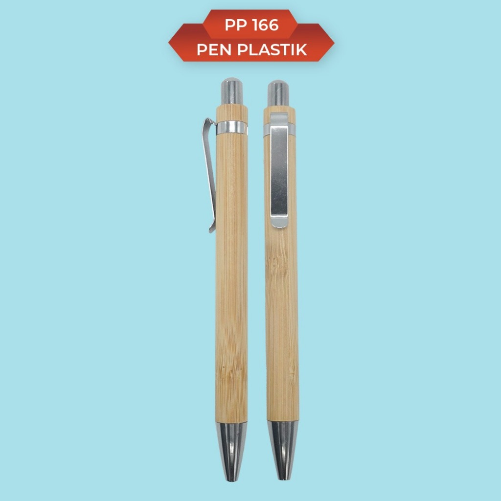 

Pulpen Model Kayu Promosi - Pulpen Kayu Souvenir PP 166