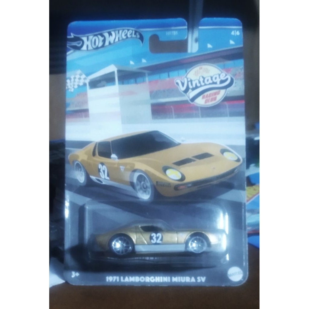 hotwheels Lamborghini miura Hot wheels vintage supercar