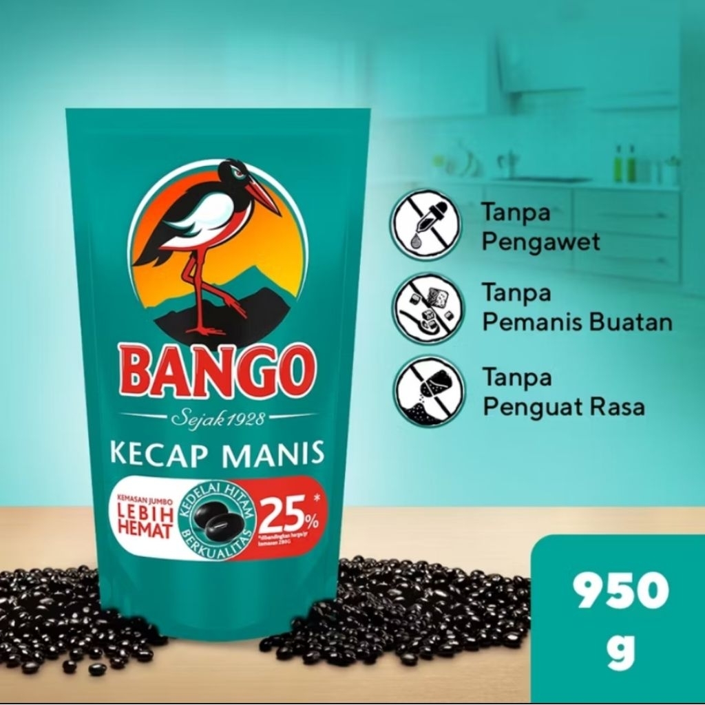 

Kecap Manis Bango 950g