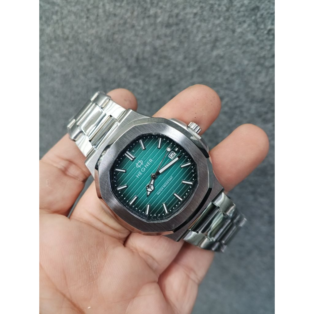 Hegner 1730G-1SDDGRN#Hegner 1730G#HW 1730G-1SDDGRN#Jam tangan pria Hegner 1730G#Man watch Hegner 173