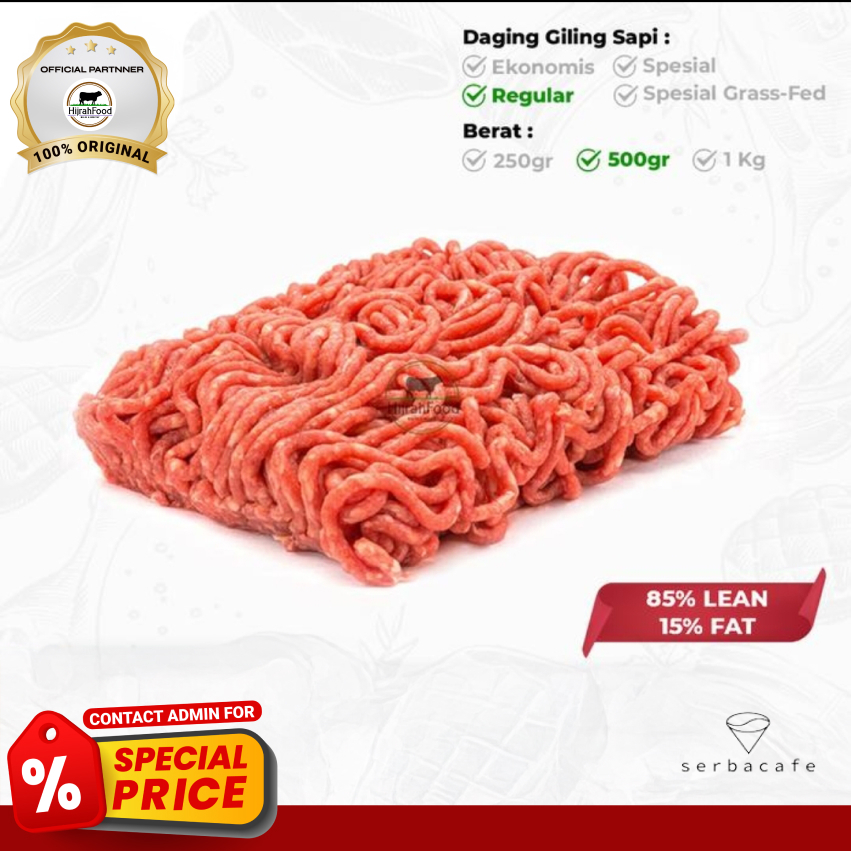 

Hijrahfood Daging Giling Reguler (1 kg)