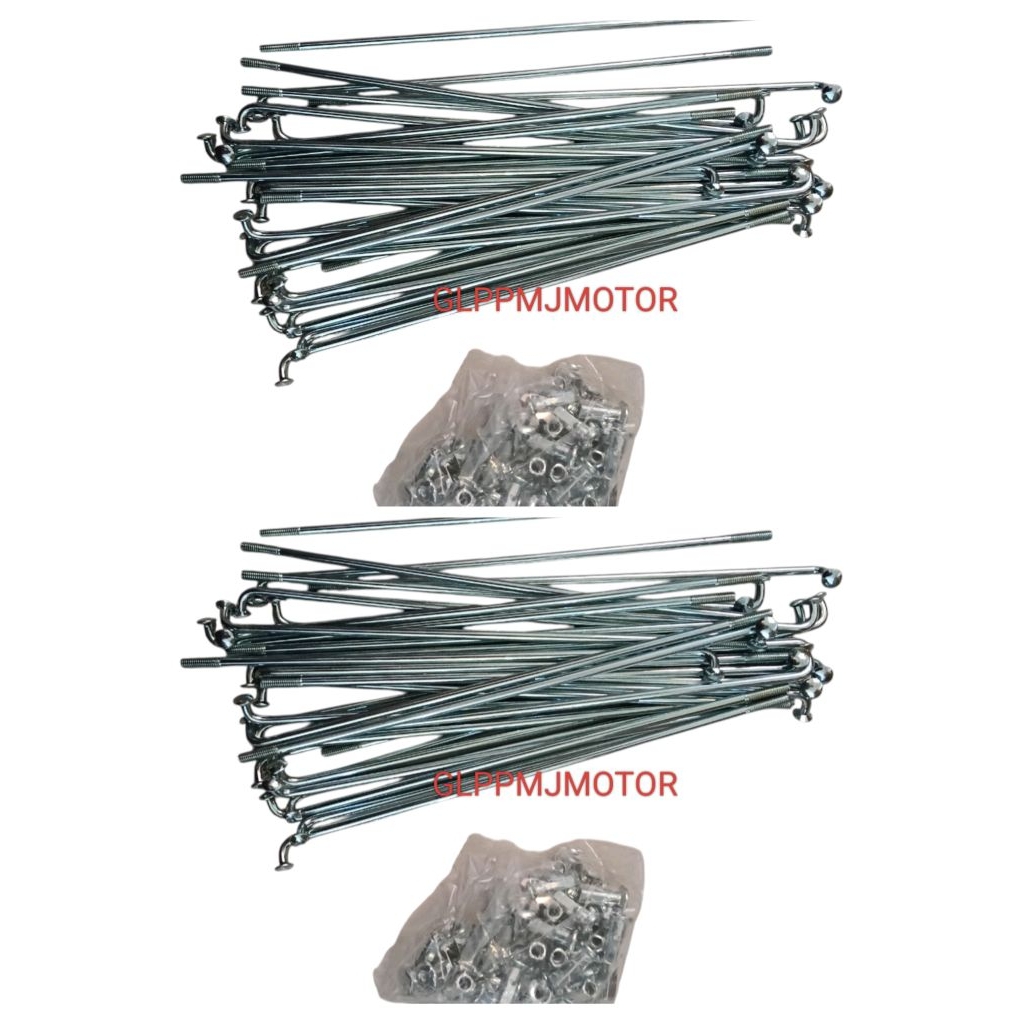 JARI JARI RUJI SET DEPAN BELAKANG SUZUKI SATRIA FU F 150 SMASH DISC SHOGUN 125 SOGUN 110 CAKRAM SMES