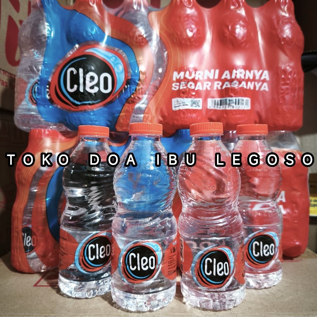

CLEO 220ML x24 BOTOL (Khusus instan) / CLEO BOTOL MINI / CLEO 220 / CLEO AIR MINERAL BOTOL MINI / CLEO BOTOL IMUT /AIR MINERAL BOTOL KECIL / 220ML