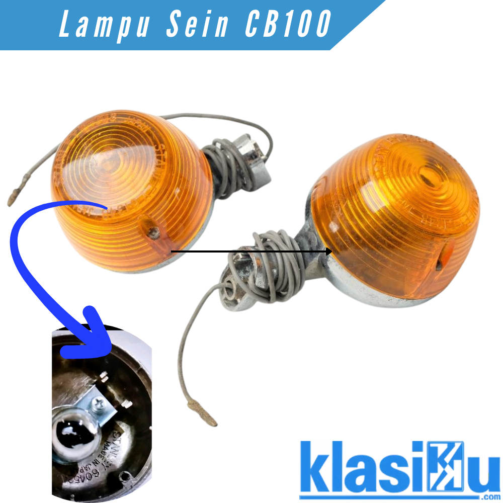 Lampu Sen Sein Honda Cb100 Cb S90 Marking Stanley 61348 Japan Made In Japan