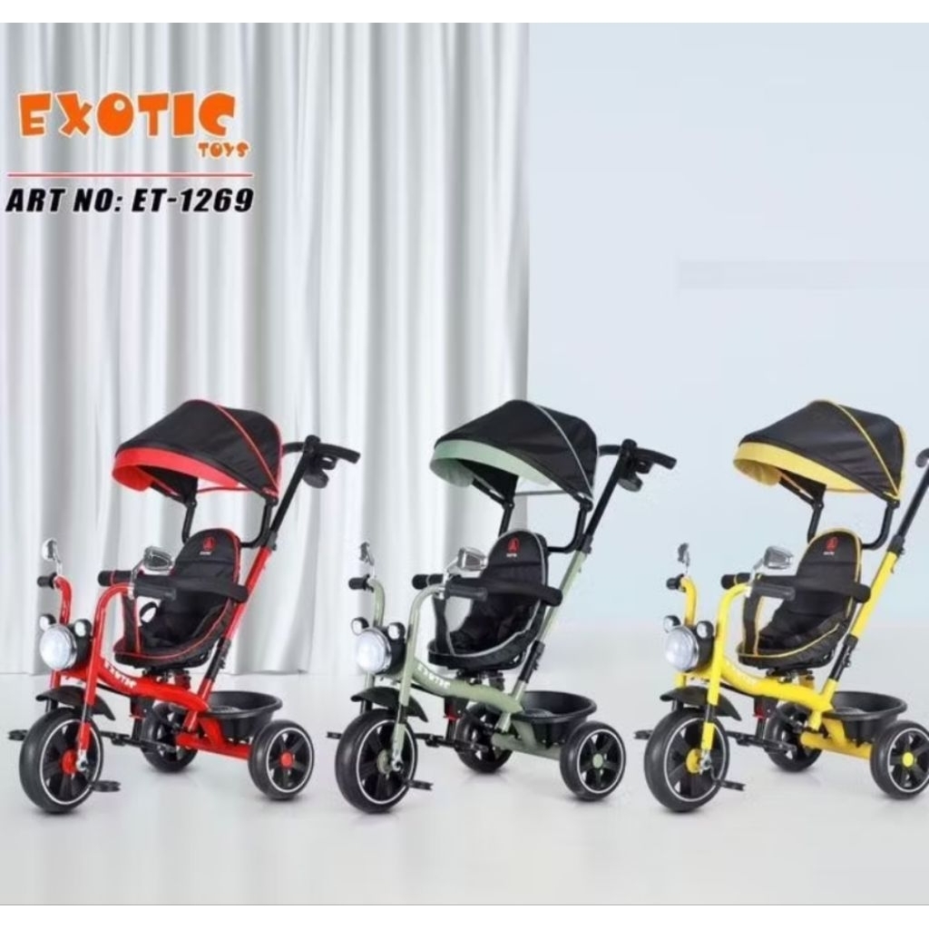 EXOTIC TRCYCLE ET-1269 Sepeda Anak Roda Tiga