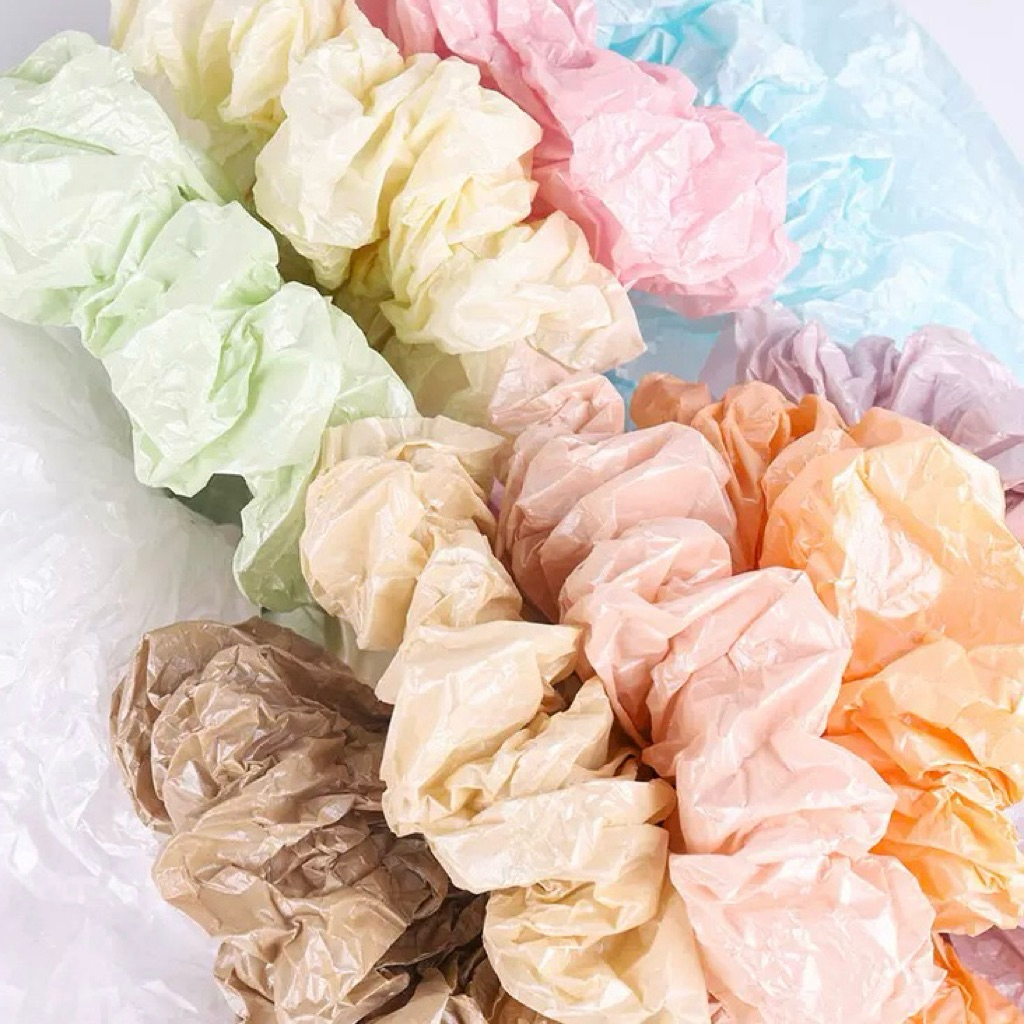 

[5 LEMBAR] PEAR SYDNEY FLOWER WRAPPING / KERTAS BUKET BUNGA / CELLOPHANE WRAPPING PAPER