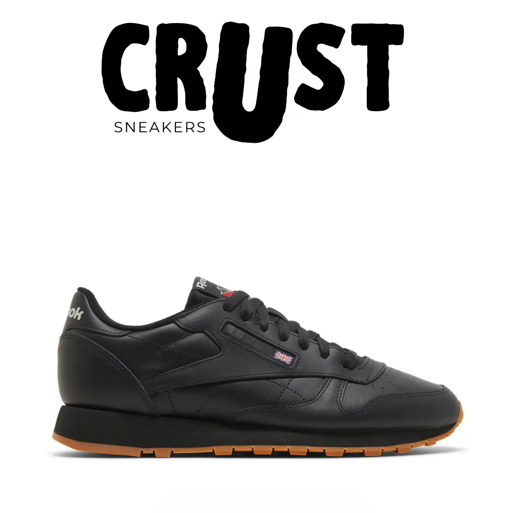 Sepatu Sneakers Reebok Classic Leather Black Gum