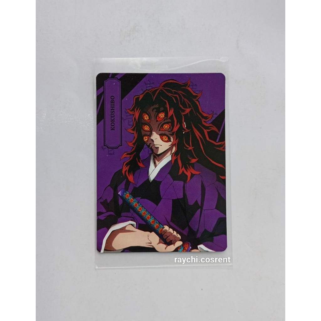 Kartu Family Mart x Demon Slayer Kokushibo (Family Mart x Demon Slayer)