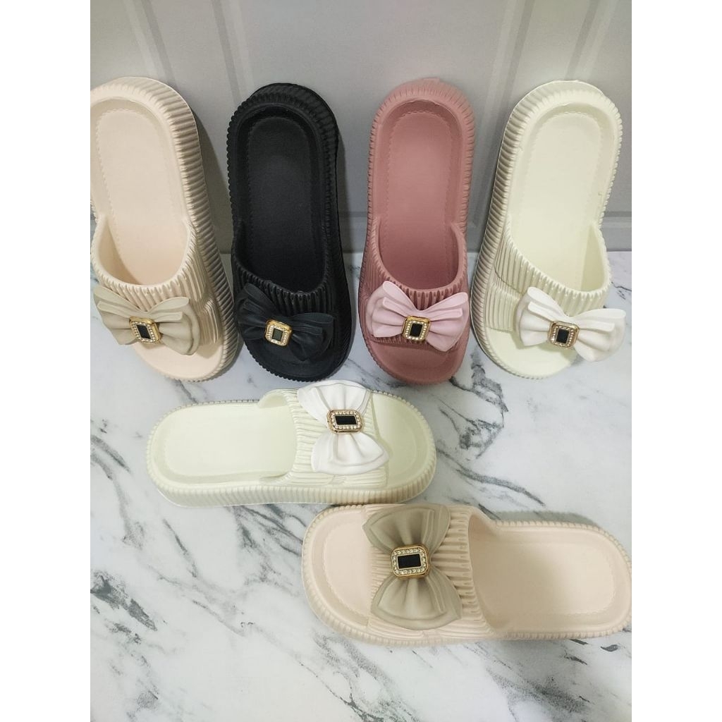 SANDAL BAIM WANITA GOSOME KEKINIAN BAHAN PREMIUM