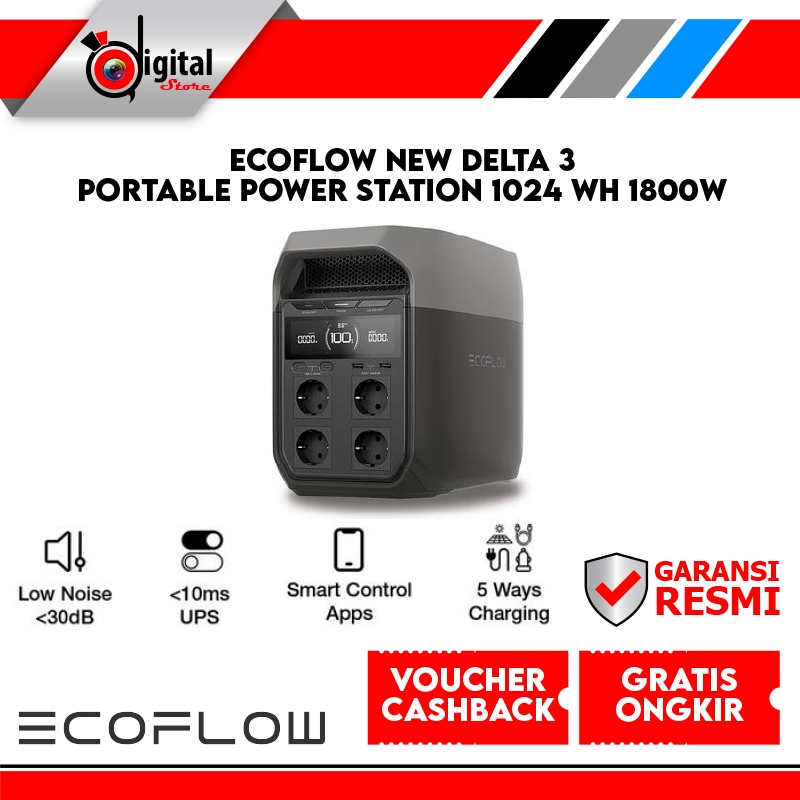 EcoFlow NEW Delta 3 Portable Power Station Professional