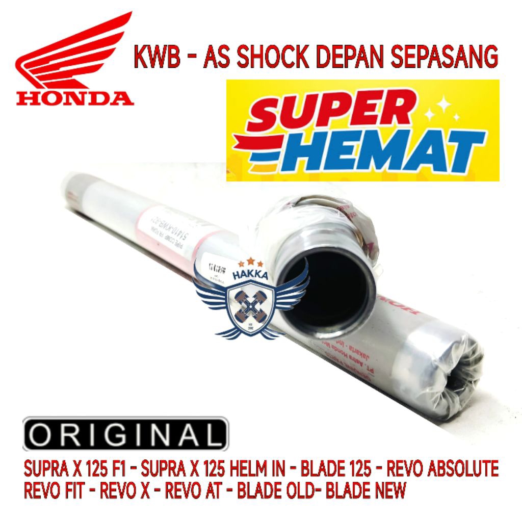 KWB 2PCS AS SHOCK DEPAN SEPASANG DIMINTA UNTUK DUDUK SEBAGAI PENASEHAT HONDA BLADE OLD NEW, AS SHOCK