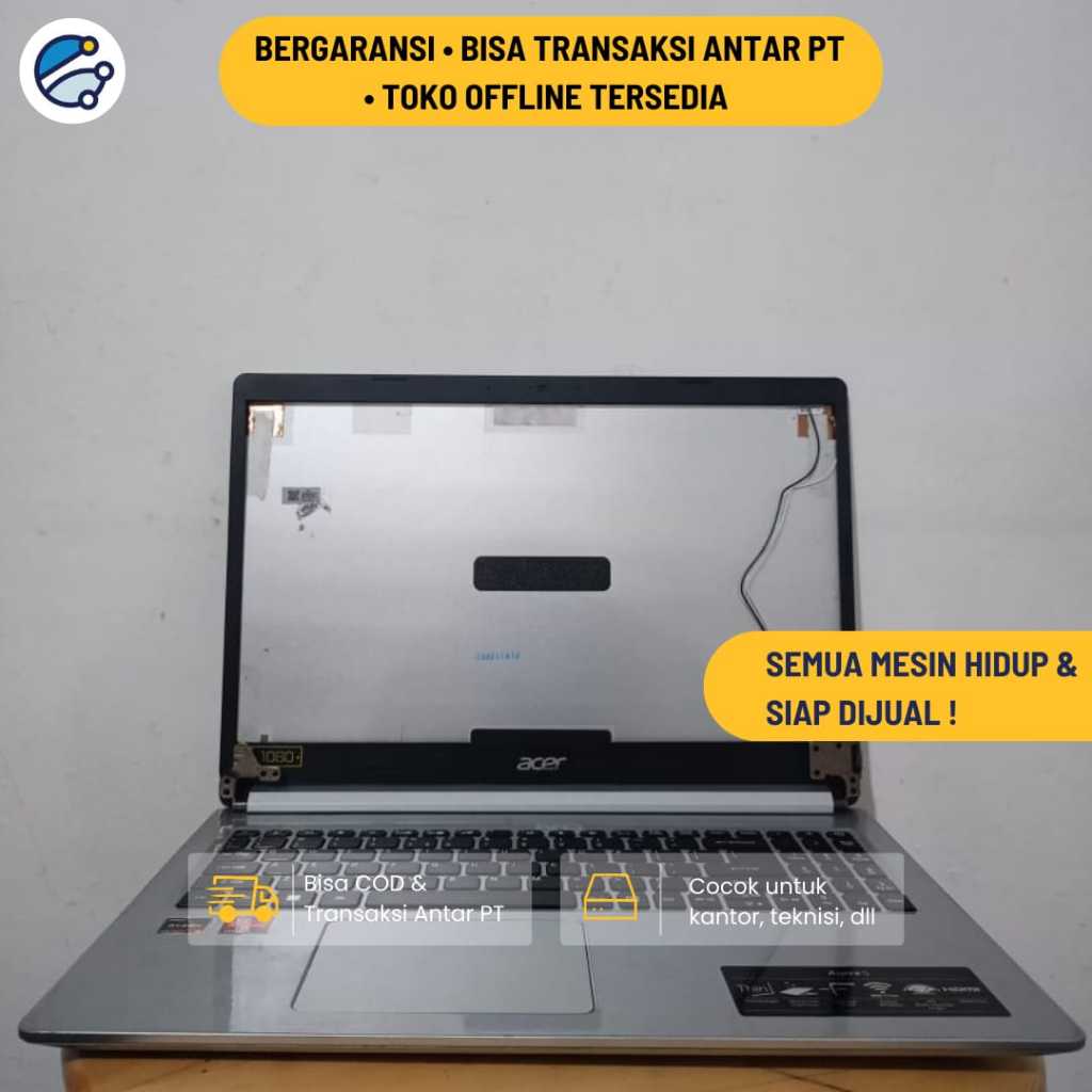 Casing Bawah Laptop / Bottom Case Laptop / Housing Body Laptop Bawah / Keyboard Laptop Copotan / Fra