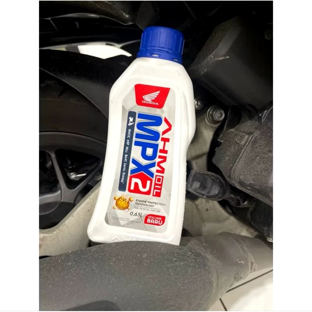Oli Motor MPX2 0,65L Matic 110c Kemasan Baru Oli MPX 2