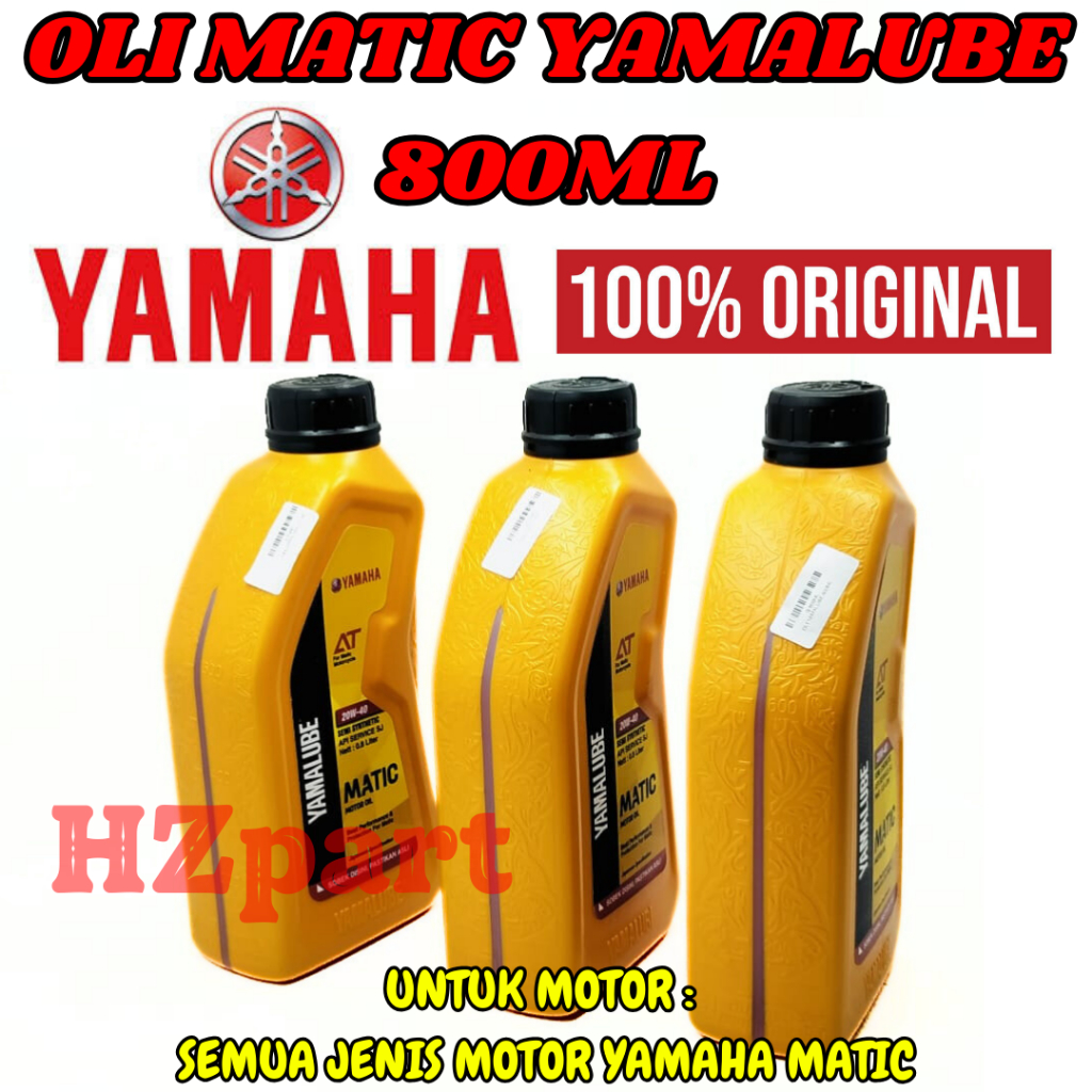 OLI MESIN YAMALUBE 800ML YAMAHA MATIC ORIGINAL YAMAHA OLI YAMALUBE ORI MOTOR MIO YAMAHA MATIC ASLI .