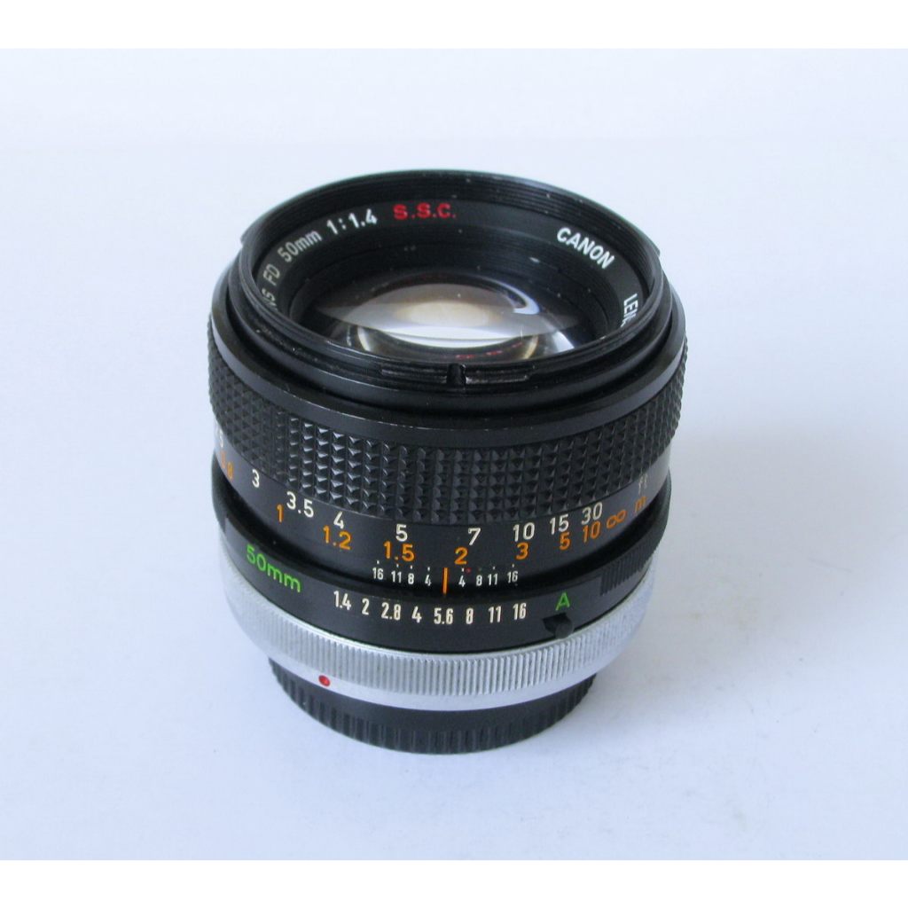 CANON 50mm F1.4 FD SSC - Mount FD - Lensa Manual No879822