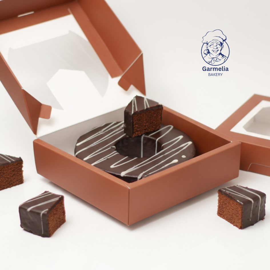 

Baumkuchen Kue Lapis Coklat - Garmelia Bakery