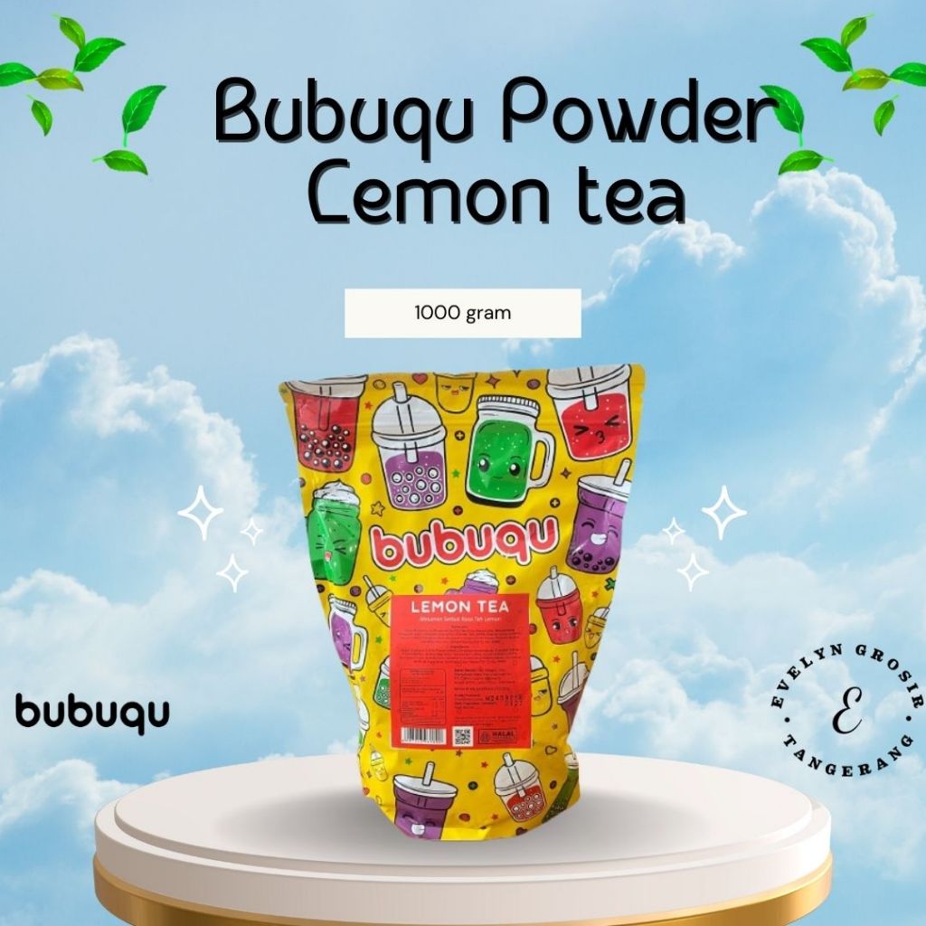 

Bubuqu Powder Drink Lemon Tea - Bubuk Minuman Teh Lemon 1 Kg