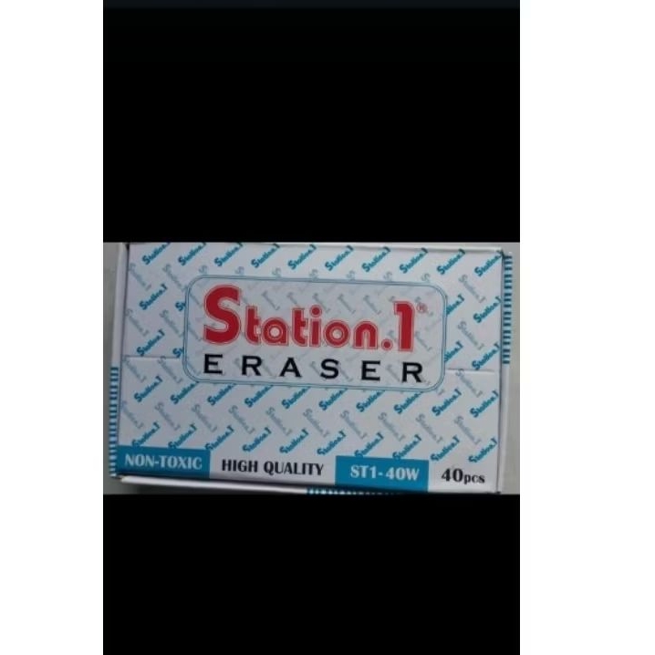 

penghapus/setip viral gangsing station putih isi 40pcs (1pack)