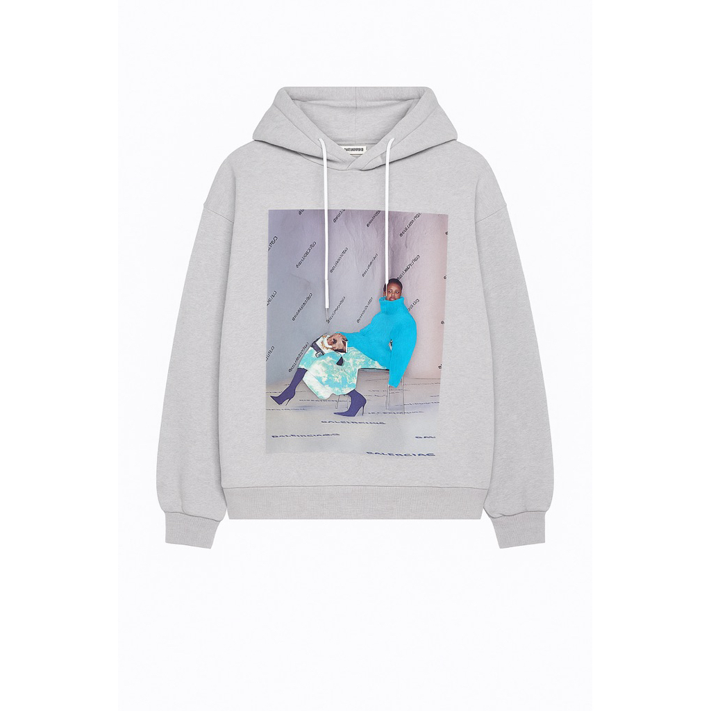 Hoodie Balenciaga Graphic Print