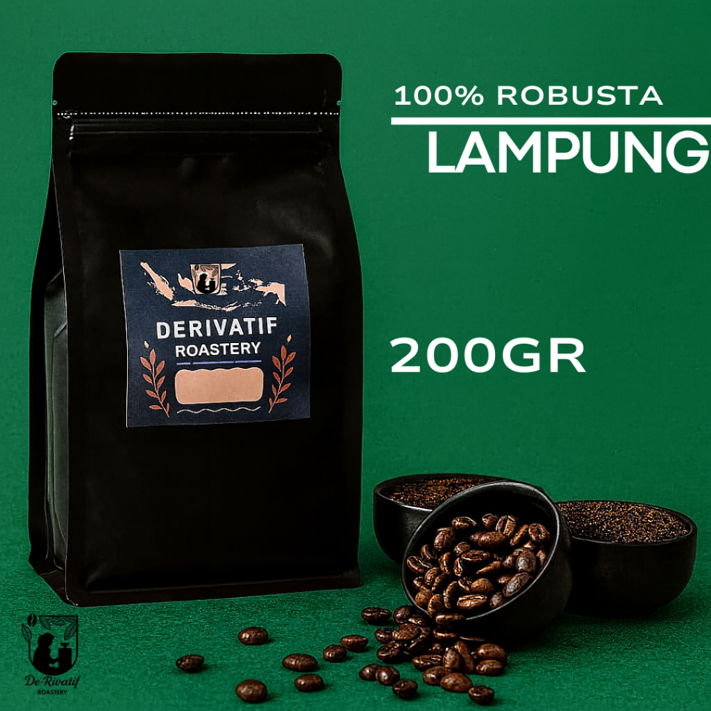 

100% Robusta Lampung Biji Kopi Bubuk Kopi