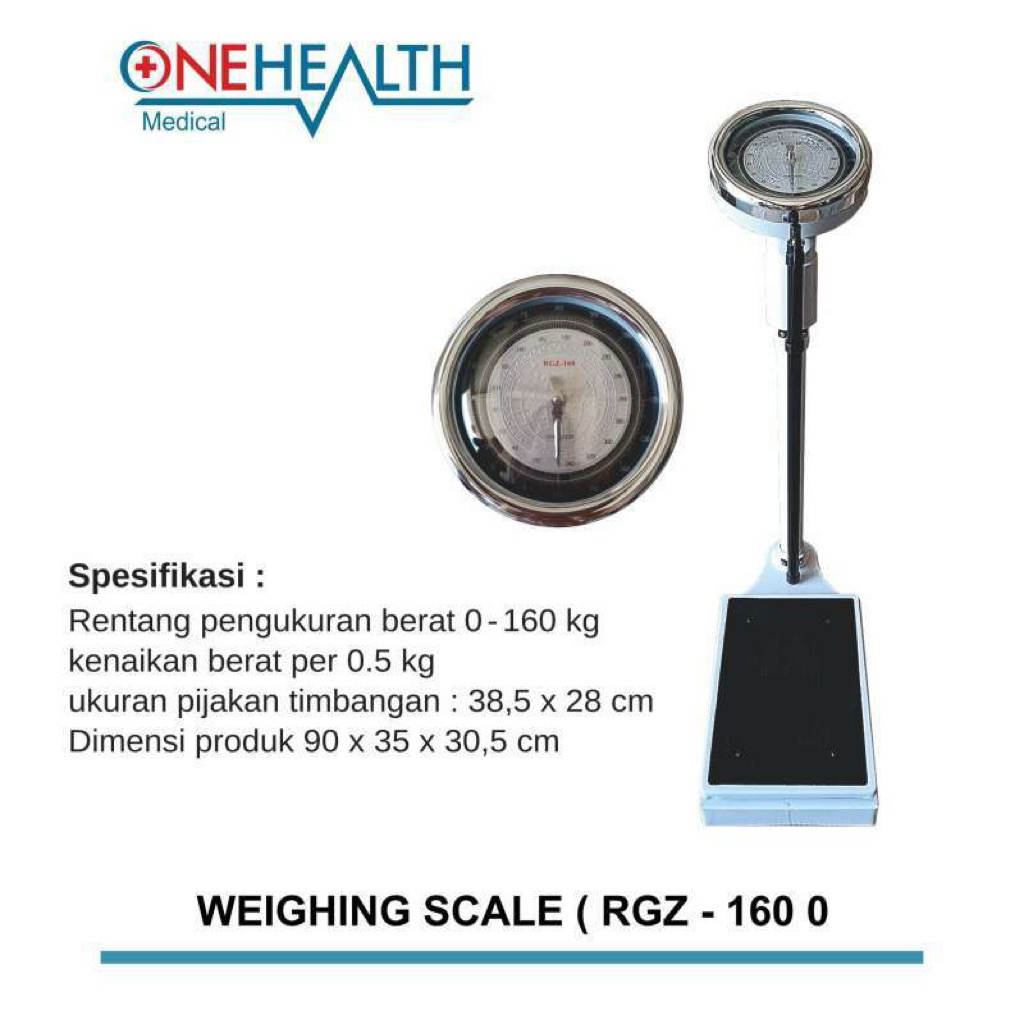 Timbangan Pengukur Tinggi Badan Onehealth dan Gea
