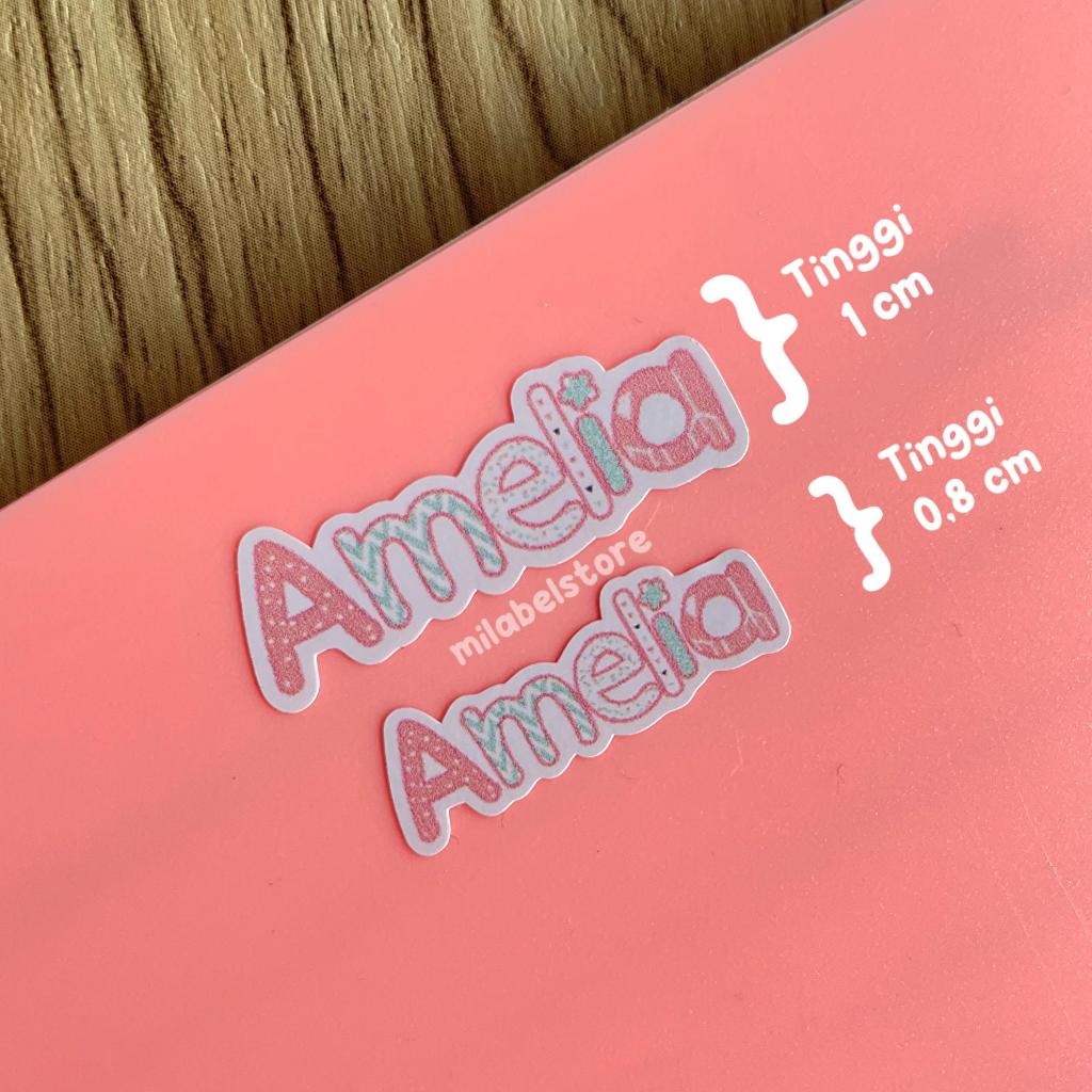 

MILABELSTORE - STICKER LABEL PATTERN UNTUK PENSIL / BOTOL / BUKU / TEMPAT MAKAN - ANTI AIR