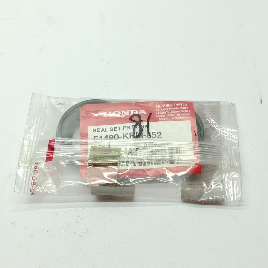 Seal Shock Depan Megapro Monoshock Verza Supra CB 150 R LED K15G K15M 2015 - 2020 CBR 150 R K45A K45