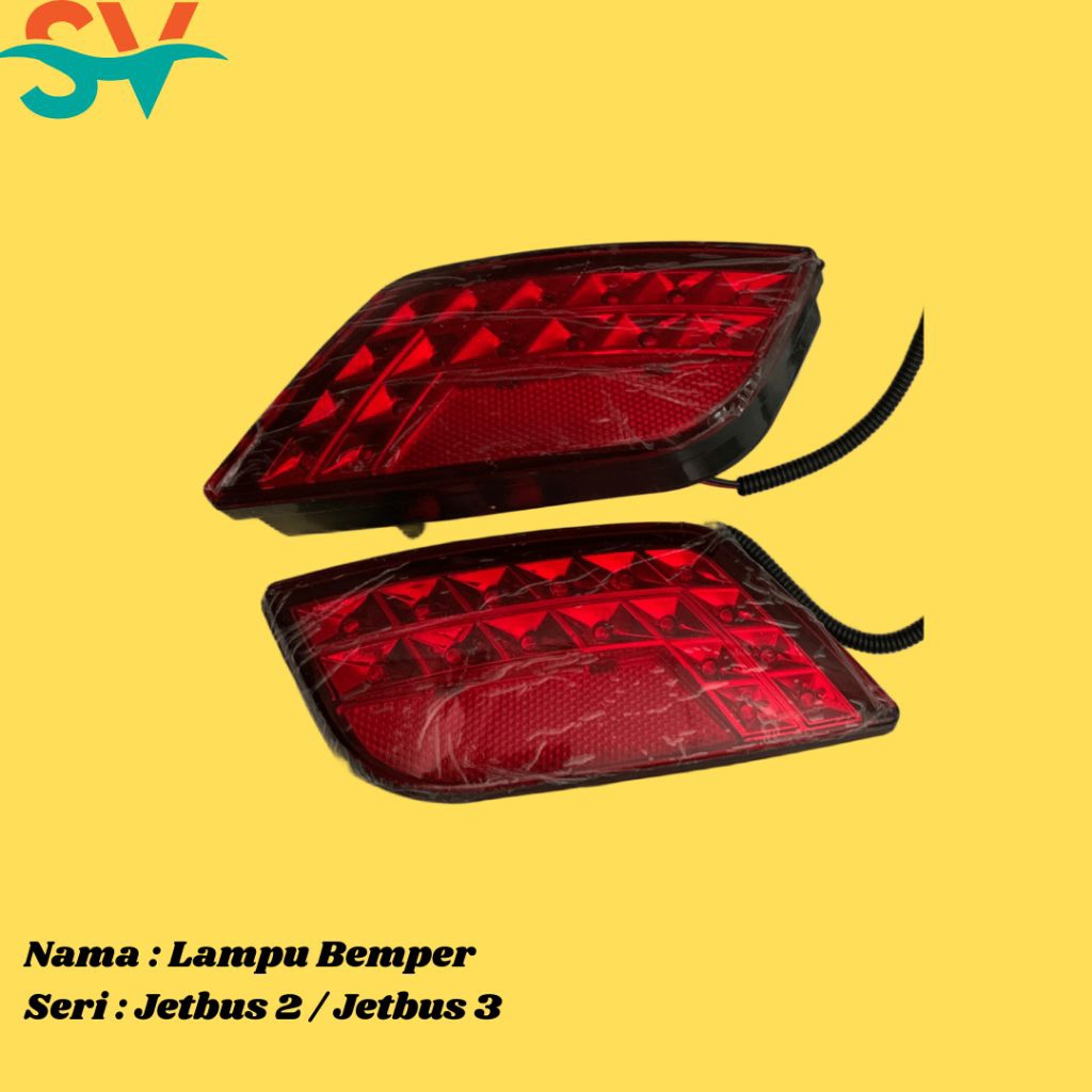 Lampu bemper jetbus 2/lampu bemper jetbus 3/lampu bemper belakang bus/lampu bemper bus